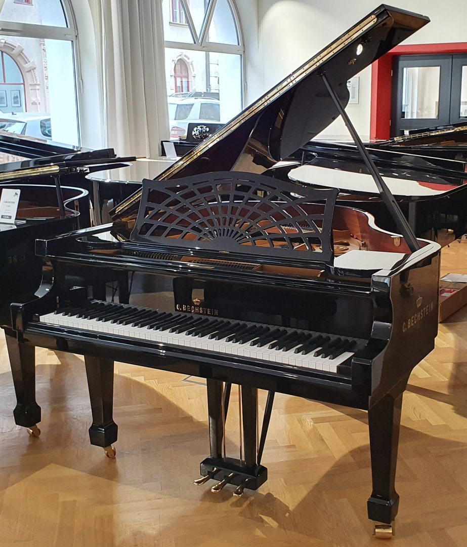 C. Bechstein A-160 von 2019 in Zwart glimmend