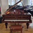 Blüthner 190 von 1909 in Mahonie glimmend