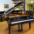 Steinway & Sons model O von 1977 in Zwart glimmend