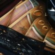 C. Bechstein A 185 von 1919 in Zwart glimmend