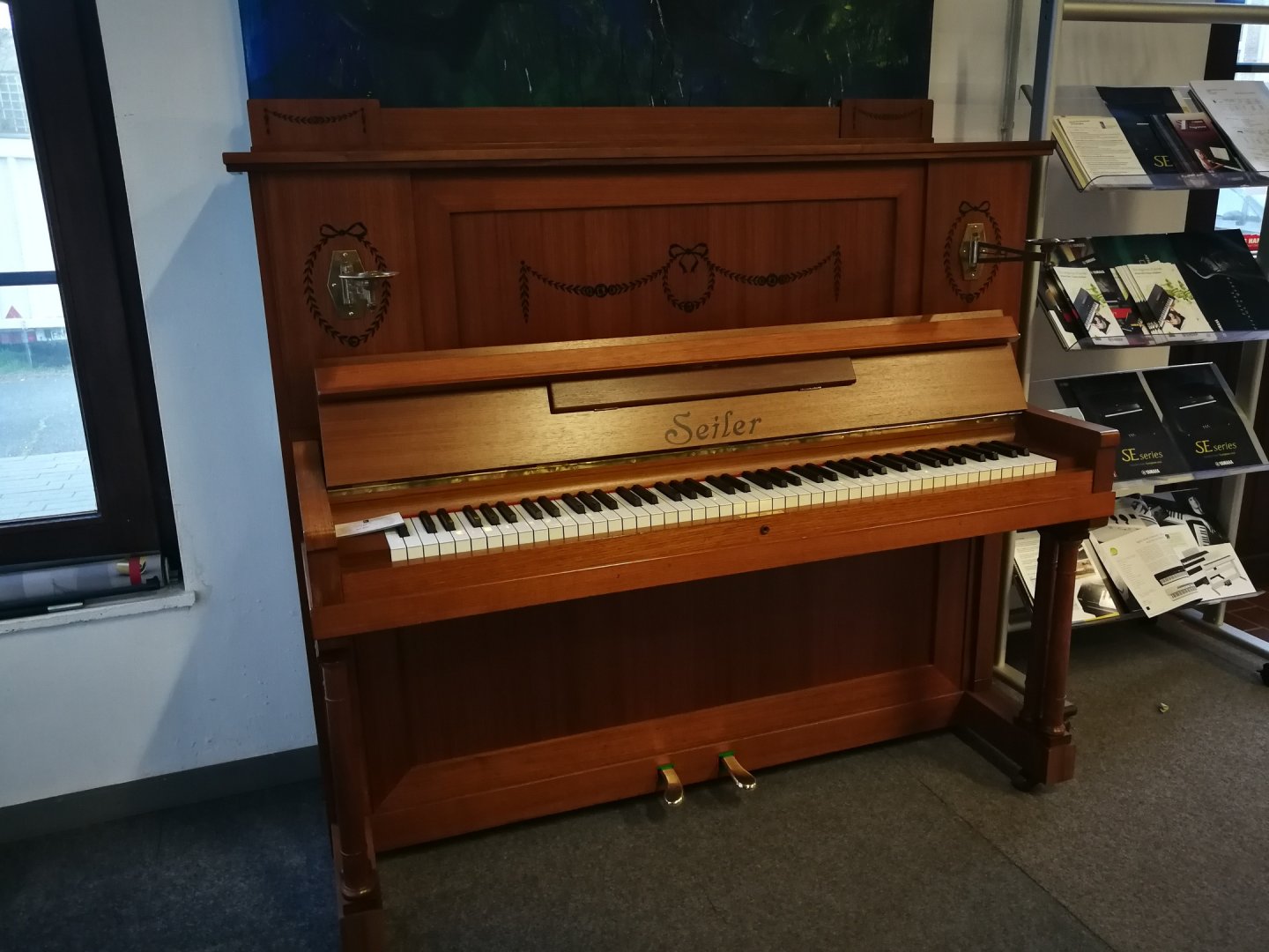 Seiler 129 von 1913 in Zwart glimmend