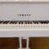 Yamaha C2-173 Silent/Disklavier - Mark III von 2002 in Wit glimmend