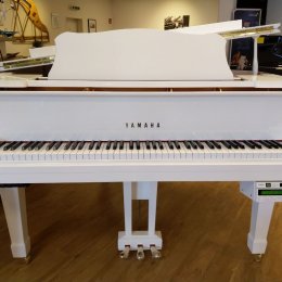 Yamaha C2-173 Silent/Disklavier - Mark III von 2002 in Wit glimmend