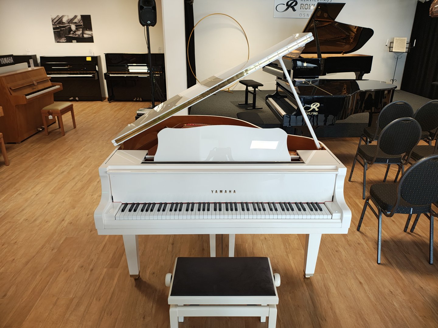 Yamaha GB1 von 2019 in Wit glimmend
