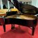 Steinway & Sons A von 1891 in Zwart glimmend