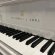 Steinway & Sons M-170 von 1923 in Wit glimmend