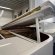 Steinway & Sons M-170 von 1923 in Wit glimmend