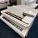 Steinway & Sons M-170 von 1923 in Wit glimmend