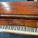 Steinway & Sons Z von 1958 in Mahonie glimmend