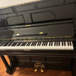 Ibach Salon Pianino B 132 von 1911 in Zwart glimmend