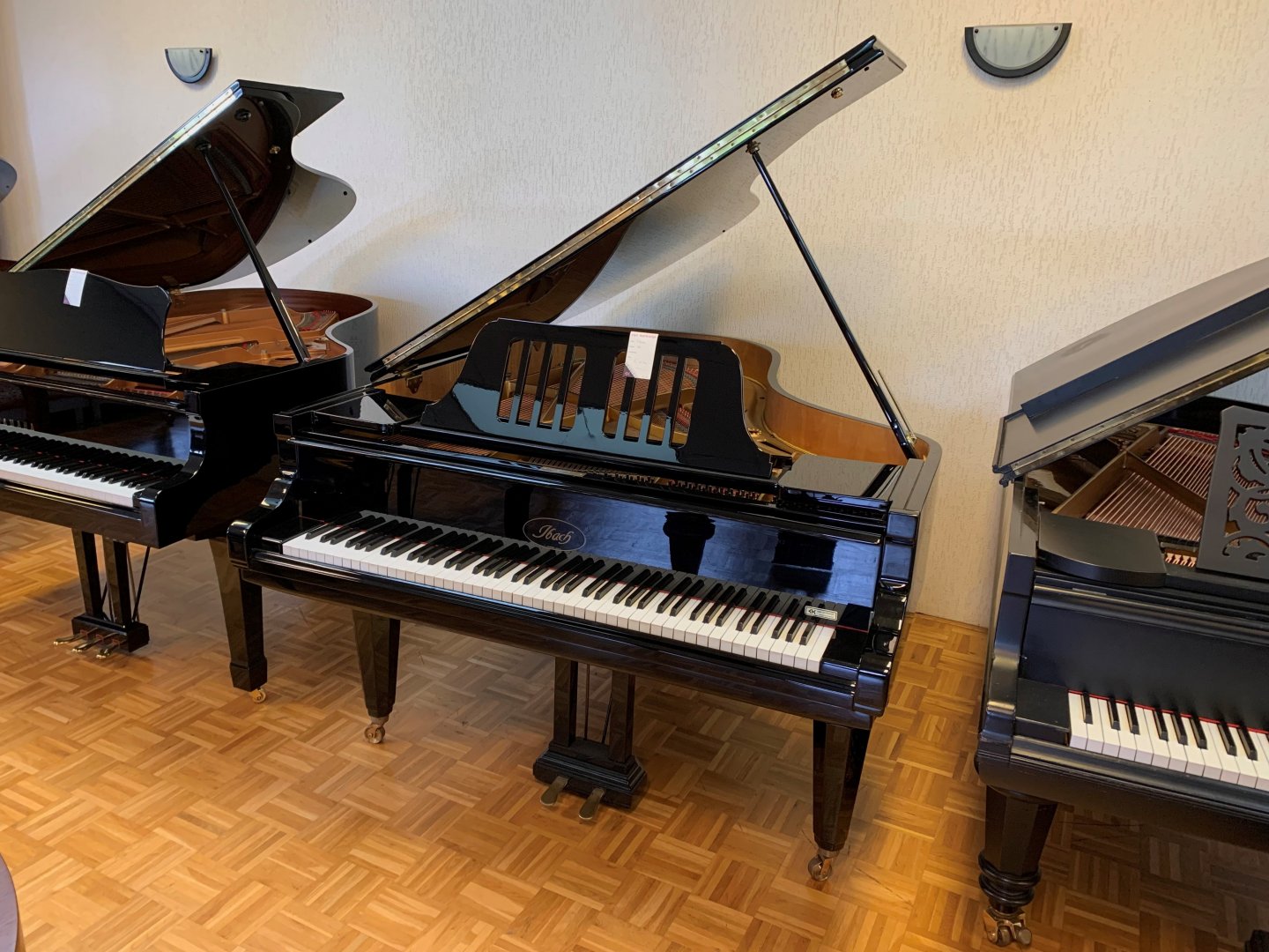 Ibach 180 von 1925 in Zwart glimmend