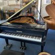Grotrian-Steinweg 185 schwarz matt von 1956 in Zwart mat