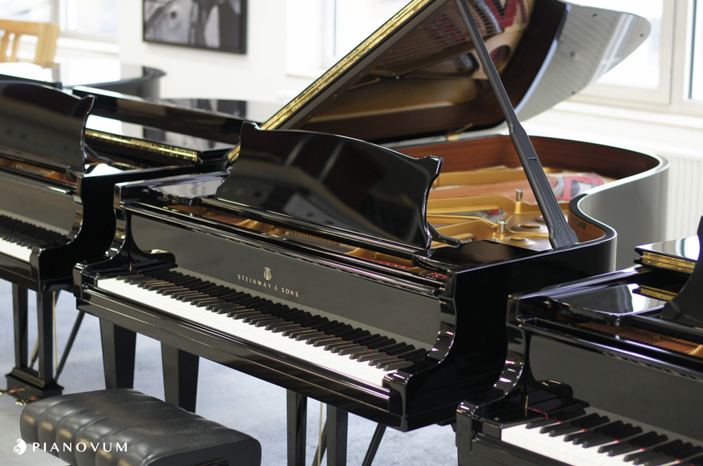 Steinway & Sons B-211 von 1983 in Zwart glimmend