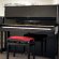 Yamaha U2 von 1974 in Zwart glimmend