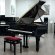 Yamaha C3 von 1987 in Zwart glimmend