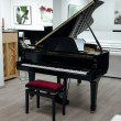 Yamaha C3 von 1987 in Zwart glimmend