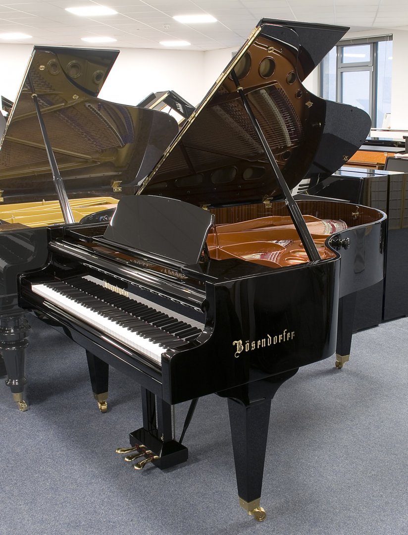 Bösendorfer 190 von 1916 in Zwart glimmend