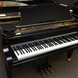 C. Bechstein B 88 (208) von 1996 in Zwart glimmend